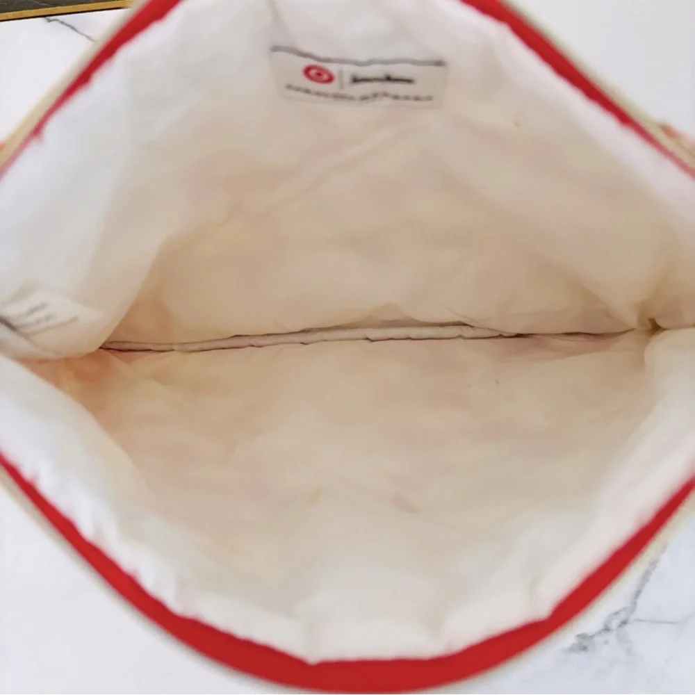 Carolina Herrera Neiman Marcus‎ Target Cosmetic Jewelry Pouch Dog Theme Zip